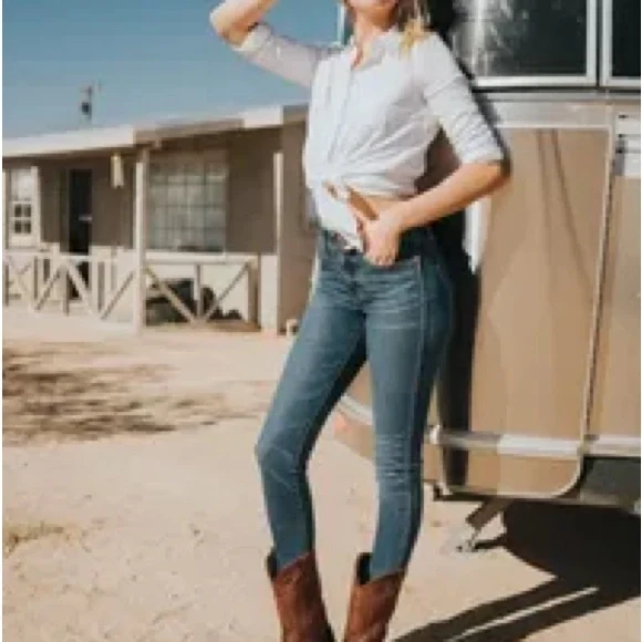 Tecovas Brown Heeled Boots - Picture 7 of 7